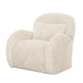 DÉJA Living - Fauteuil Beige Fluffy - Zithoogte 42cm - Alta