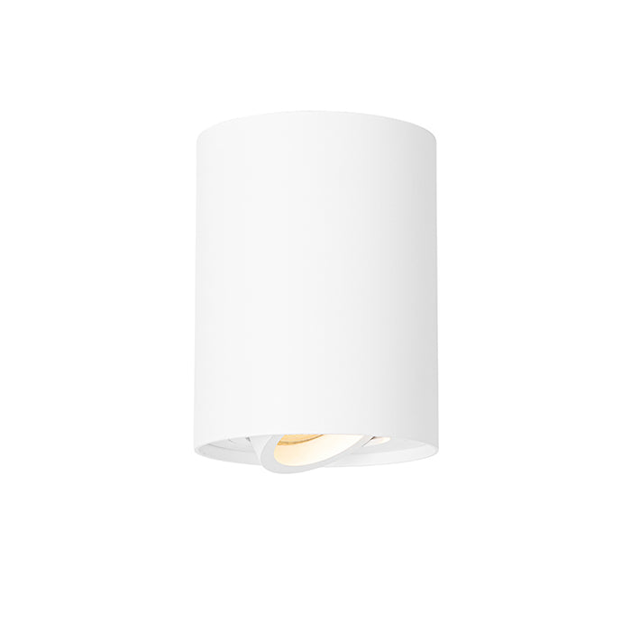 QAZQA Smart plafondspot wit verstelbaar incl. Wifi GU10 - Rondoo up