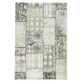 Boho&me Patchwork buitenkleed - Verdant Foliage groen - 200x290 cm