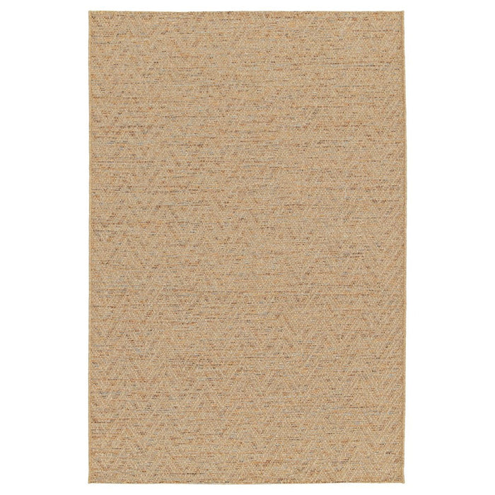Boho&me Buitenkleed zig-zag  - Corde Chevron naturel|sunset - 160x230