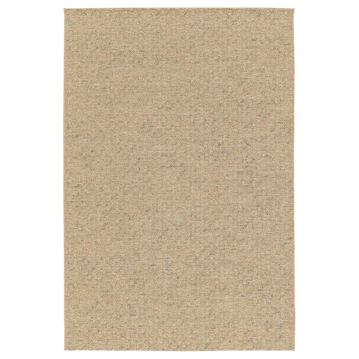 Boho&me Buitenkleed ruiten - Corde Trellis naturel|groen - 160x230 cm