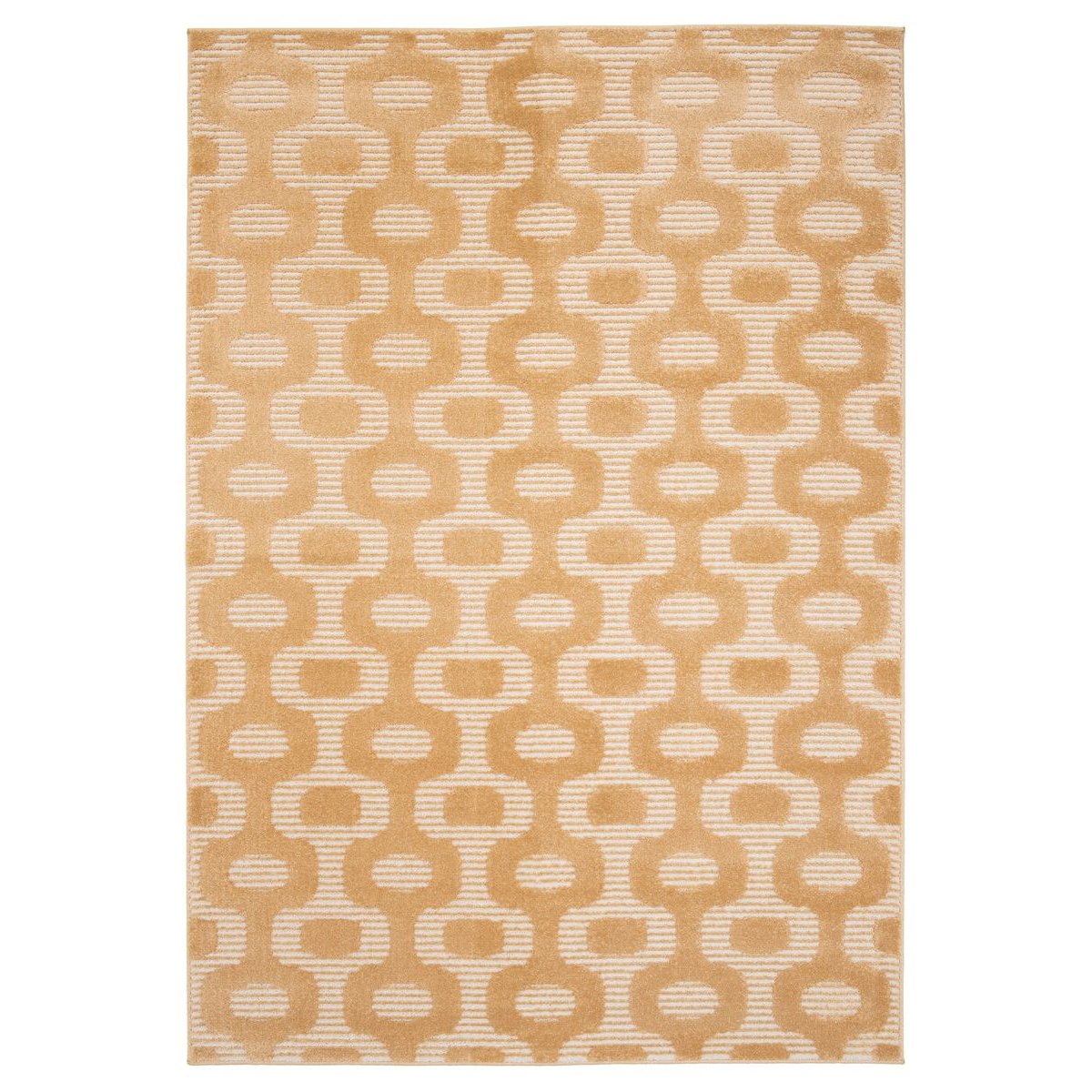 Amiah Modern vloerkleed - Forme Modulo abrikoos - 200x290 cm