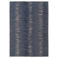 Heritaged Abstract vloerkleed - Sapphire Ripple jeansblauw - 200x290