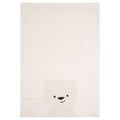 Amiah Vloerkleed babykamer - Softpaw Bearly ivoor - 160x230 cm