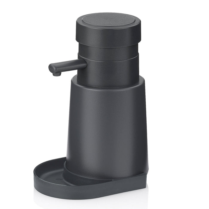 Zeep- en Desinfectie Dispenser, 0.45 L, Donker Grijs - Kela | Aurie