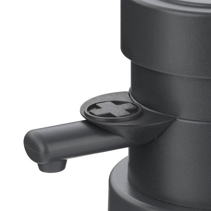 Zeep- en Desinfectie Dispenser, 0.45 L, Donker Grijs - Kela | Aurie