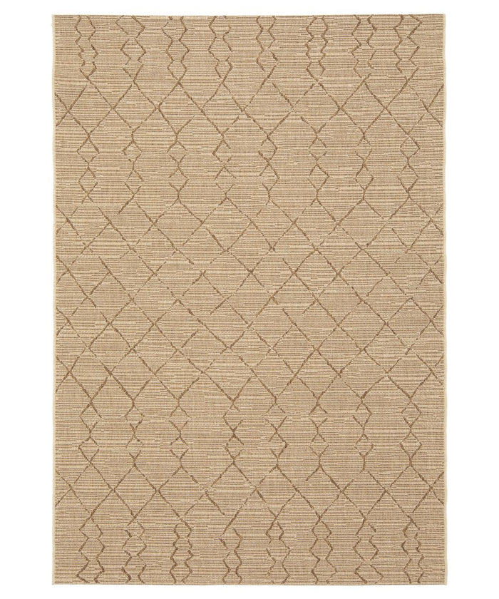 Boho&me Buitenkleed berber - Bask Taza beige - 160x230 cm