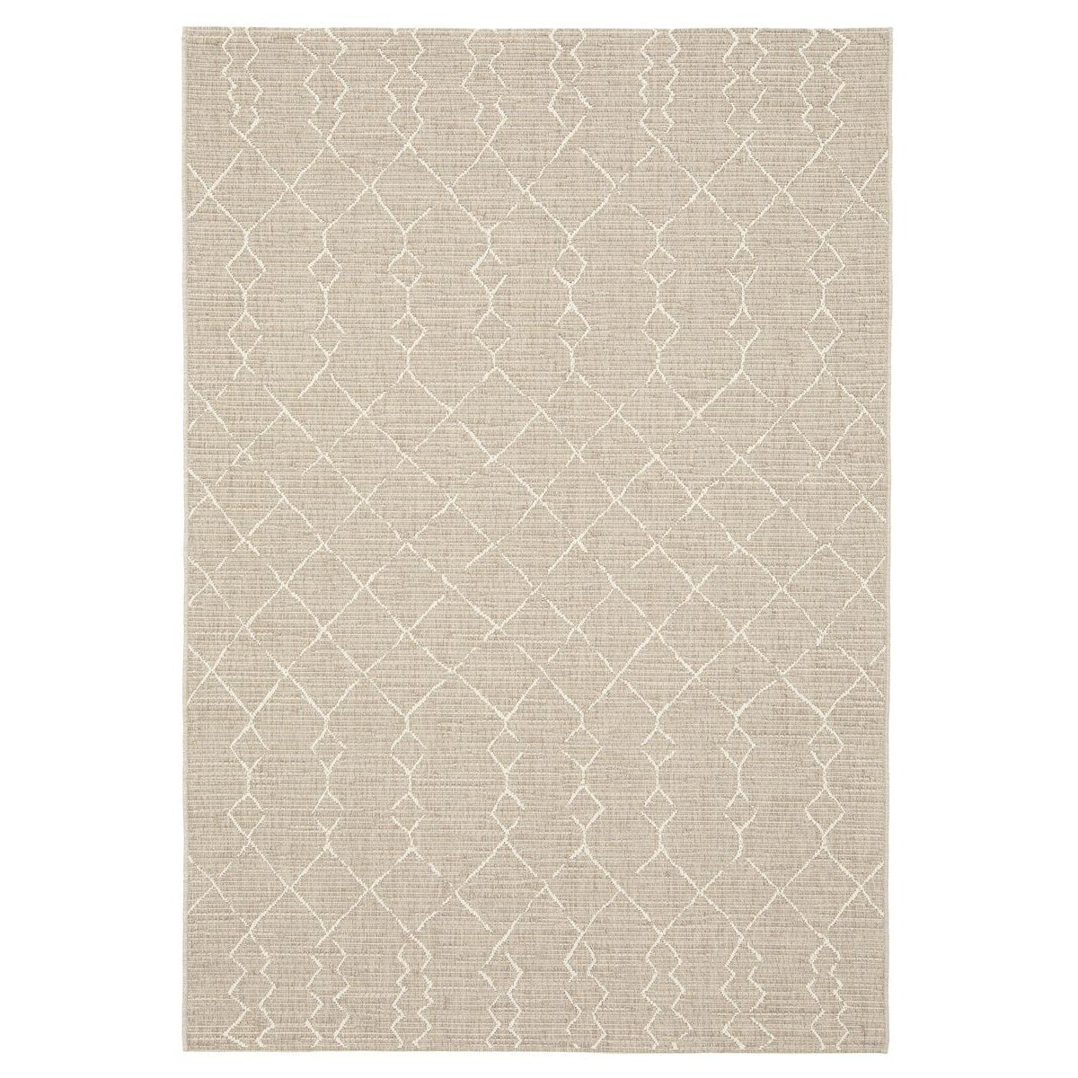 Boho&me Buitenkleed berber - Bask Taza zandkleur - 200x290 cm