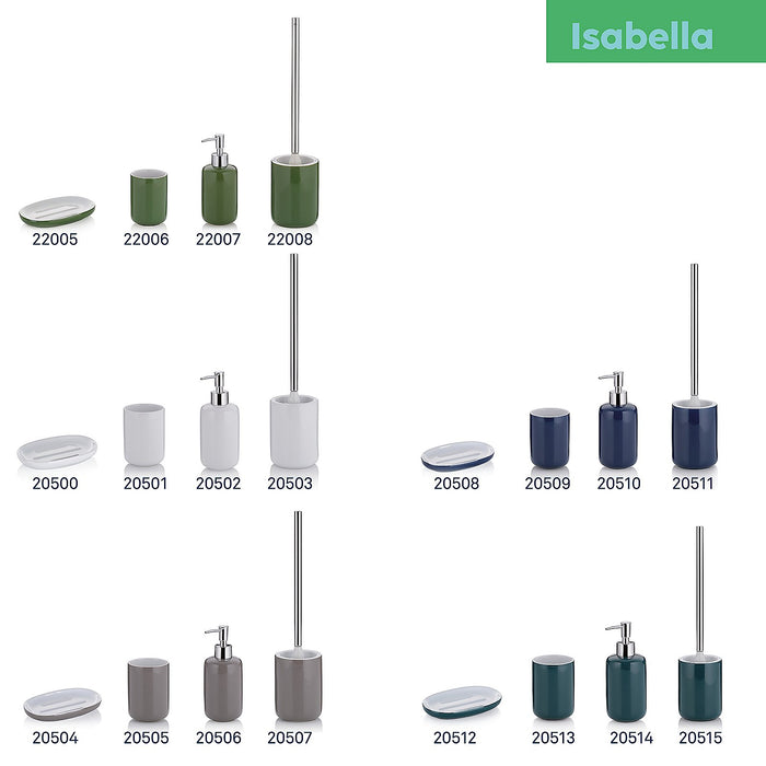 Isabella Toiletborstel Houder - Bruin - Kela