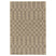 Boho&me Buitenkleed berber - Bask Taza beige|zwart - 200x290 cm