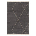 Boho&me Berber vloerkleed - Atlas Grid grijs - 200x290 cm