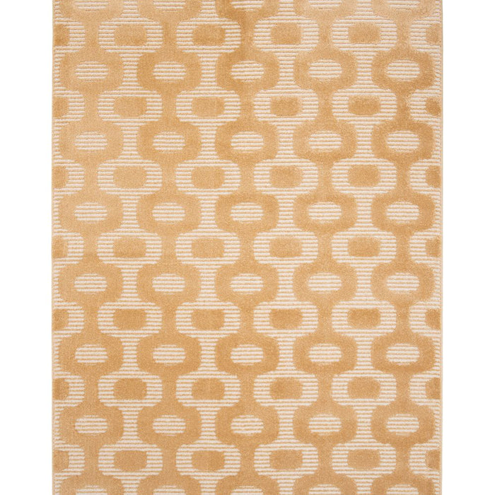 Amiah Modern vloerkleed - Forme Modulo abrikoos - 160x230 cm