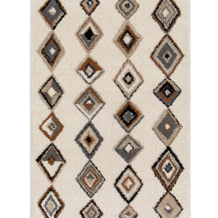 Boho&me Berber vloerkleed - Atlas Nomad bruin|grijs - 160x230 cm