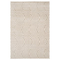 Amiah Retro vloerkleed - Forme Courant beige - 160x230 cm