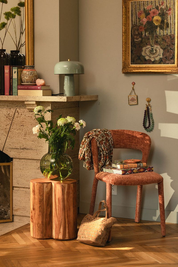 Sissy-Boy Lichtblauwe cupola tafellamp