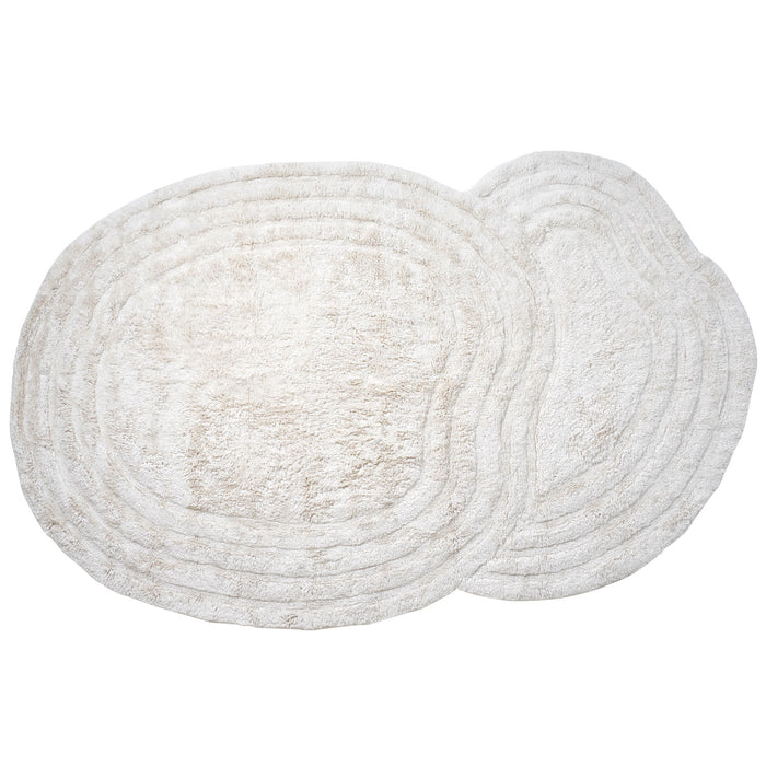 Veer Carpets - Wasbaar Vloerkleed Zayn - Natural 140 x 200 cm