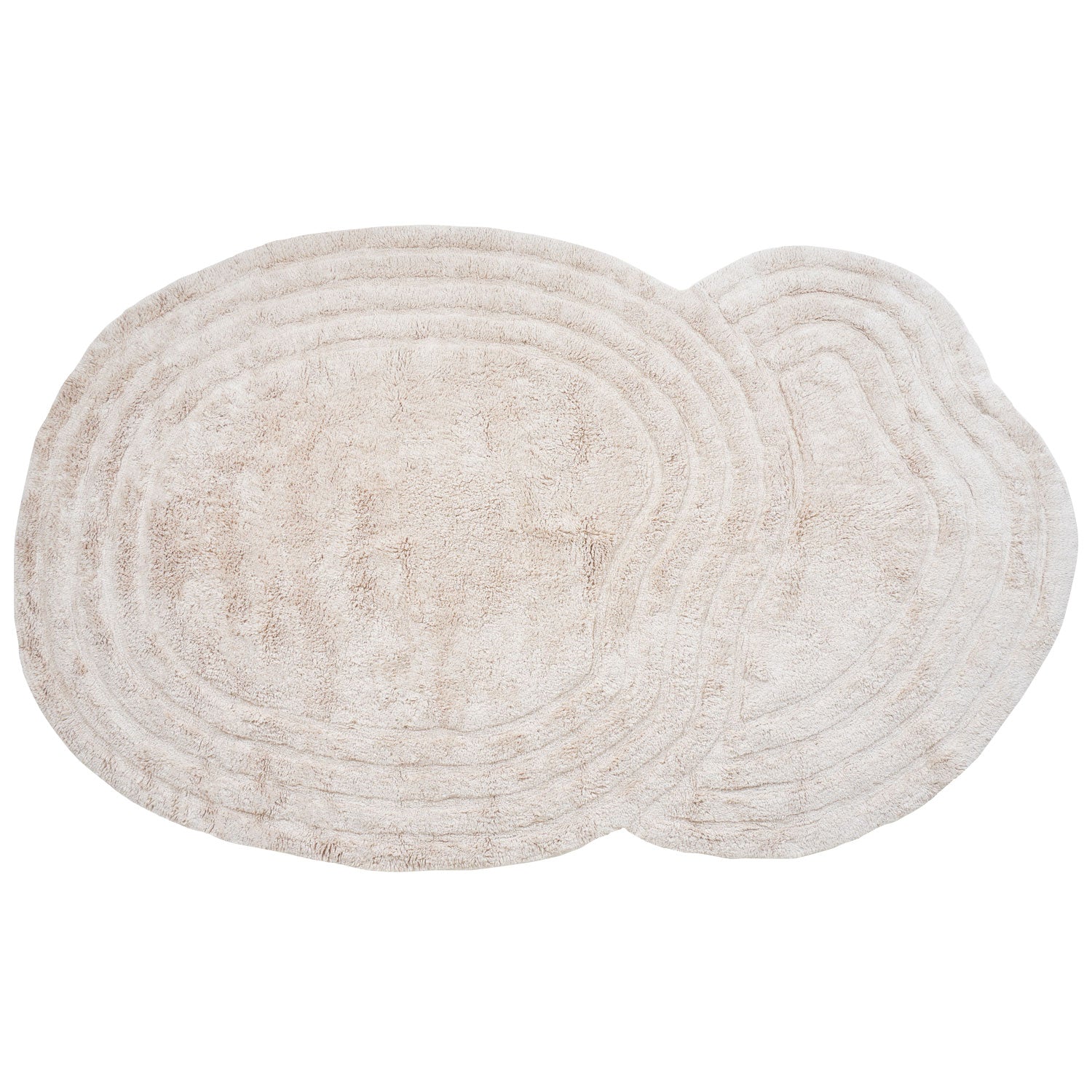 Veer Carpets - Wasbaar Vloerkleed Zayn - Beige 160 x 230 cm