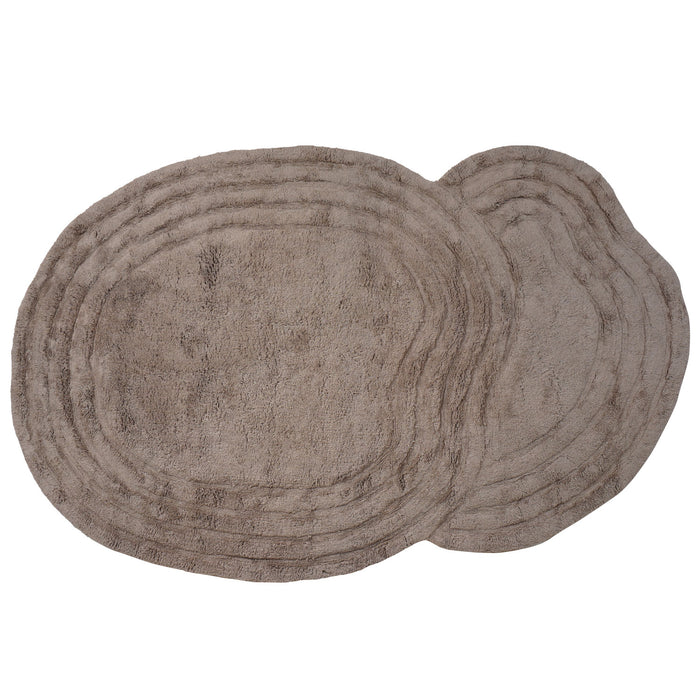 Veer Carpets - Wasbaar Vloerkleed Zayn - Taupe 160 x 230 cm