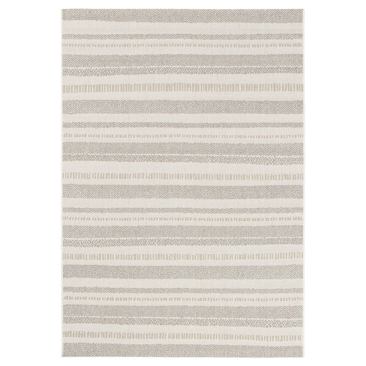 Boho&me Buitenkleed strepen - Verdance Cadence beige - 160x230 cm