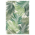 Boho&me Buitenkleed palmbladeren - Verdant Palm groen - 160x230 cm