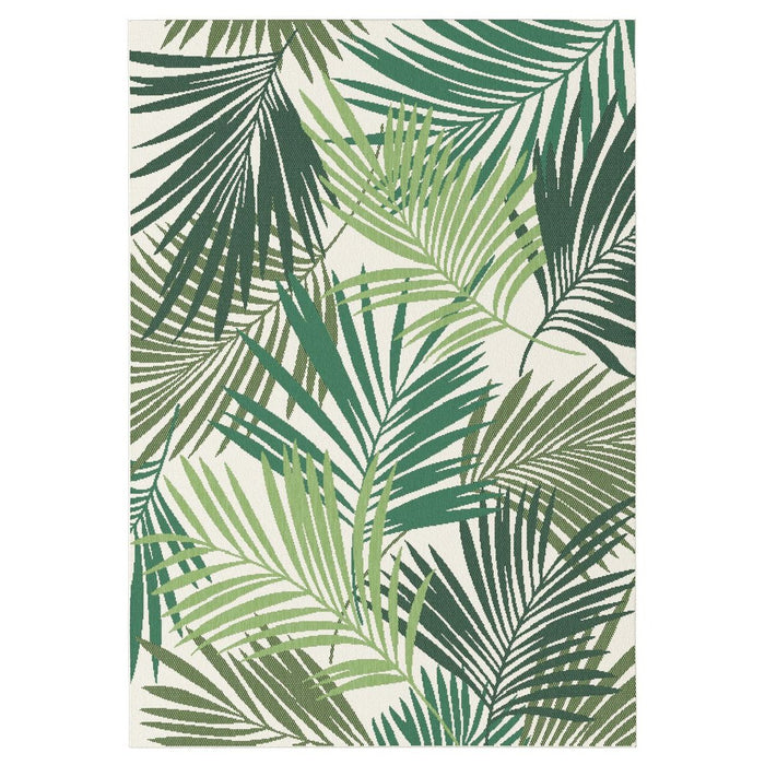 Boho&me Buitenkleed palmbladeren - Verdant Palm groen - 160x230 cm
