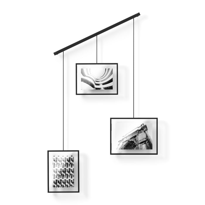 Umbra Exhibit Set van 3 Fotolijsten - Zwart