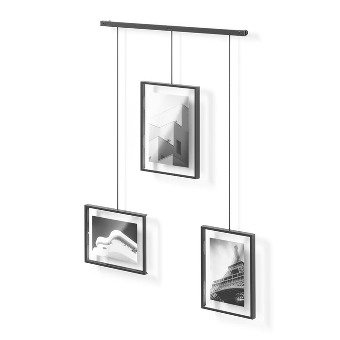 Umbra Exhibit Set van 3 Fotolijsten - Zwart