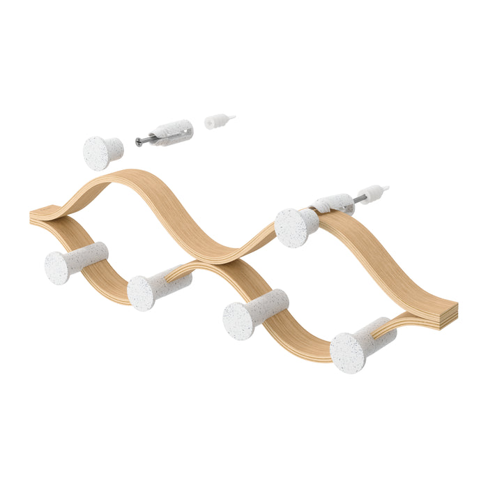 Umbra Montage Hook Wandkapstok - Wit/Naturel