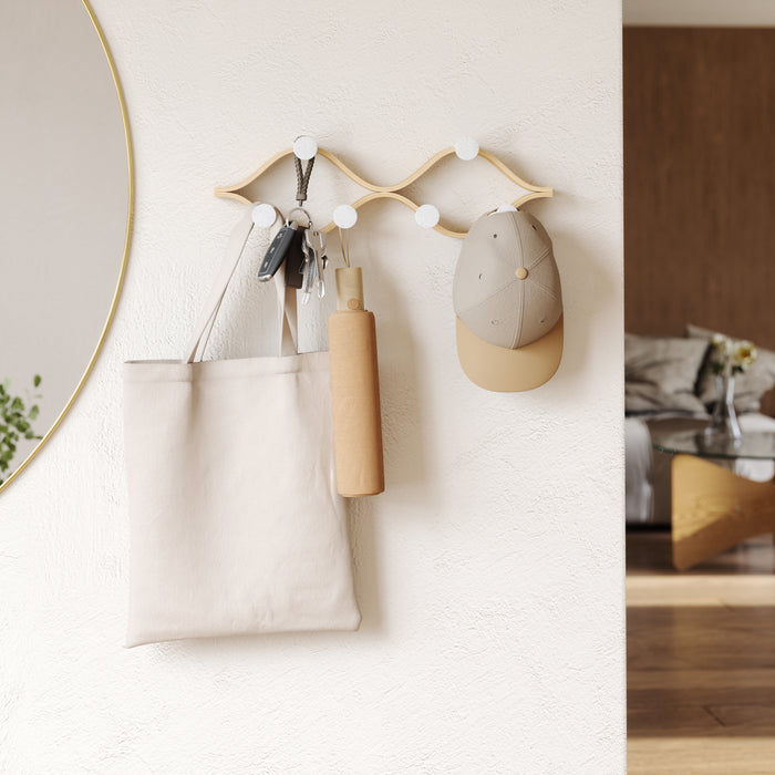 Umbra Montage Hook Wandkapstok - Wit/Naturel