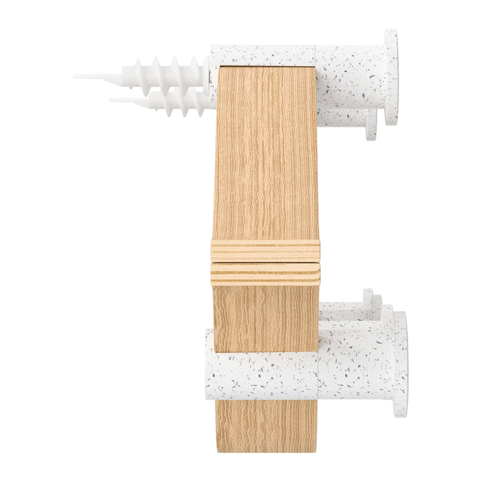 Umbra Montage Hook Wandkapstok - Wit/Naturel