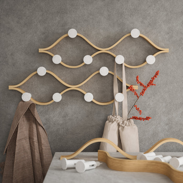 Umbra Montage Hook Wandkapstok - Wit/Naturel