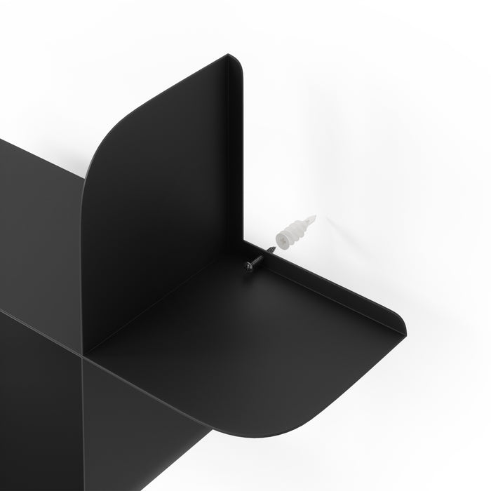 Umbra Montage Wandplank - Set van 2 - Zwart