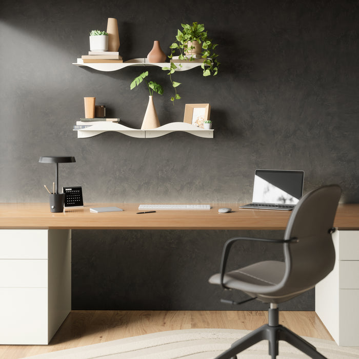 Umbra Surf Wandplank - Set van 2 - Zand