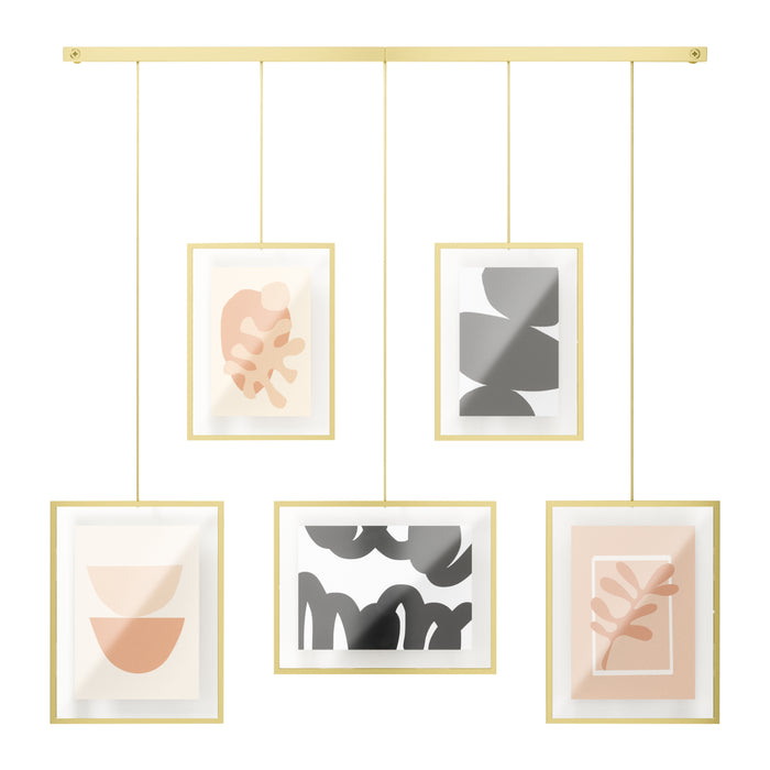 Umbra Exhibit Set van 5 Fotolijsten - Goud