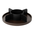 Umbra Lazy Susan Draaibare Organizer - Zwart/Walnoot