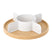 Umbra Lazy Susan Draaibare Organizer - Wit/Naturel