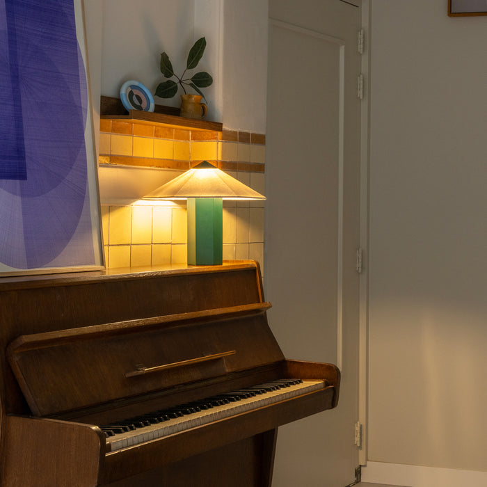 &k amsterdam Phira Tafellamp - Groen