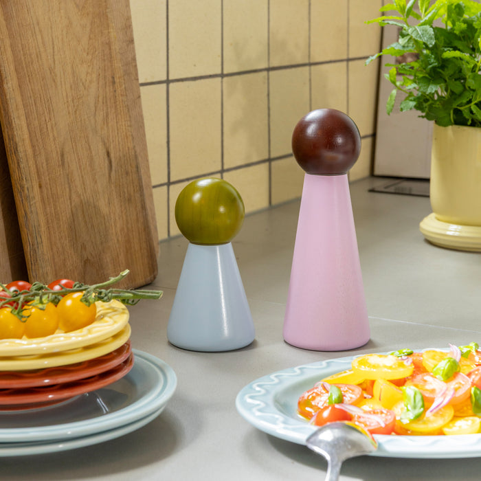 &k Amsterdam Halma Peper- of Zoutmolen S - Blauw