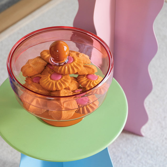 &k amsterdam Duo Stolp - Laag - Roze