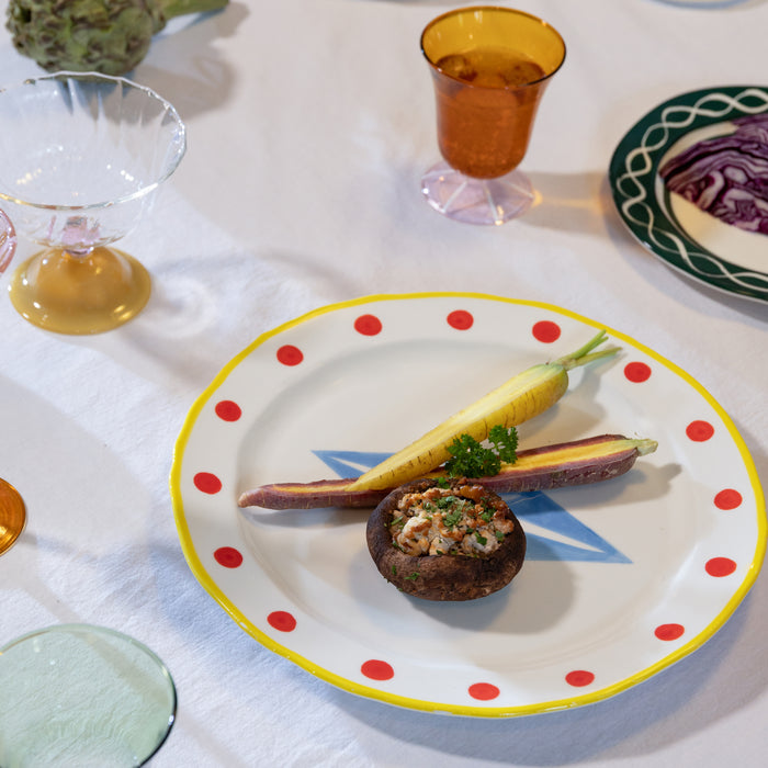 &k amsterdam Festivo Serveerschaal Ø 30,5 cm - Rhombic