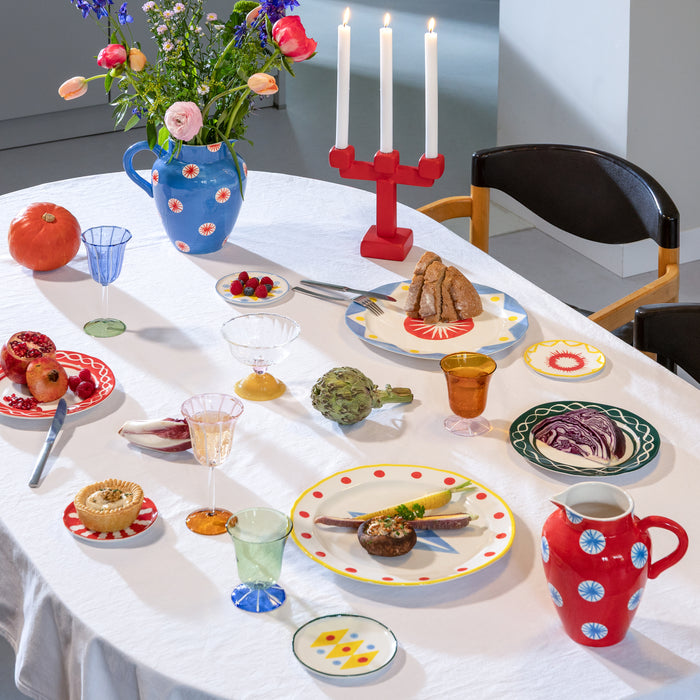 &k amsterdam Festivo Serveerschaal Ø 30,5 cm - Rhombic