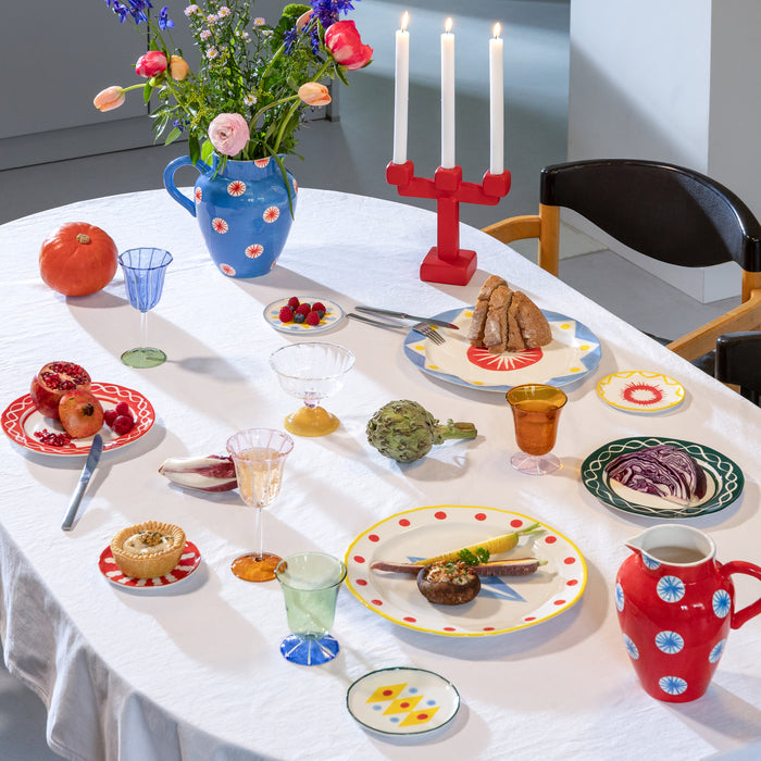 &k amsterdam Festivo Bord Ø 13 cm - Set van 4