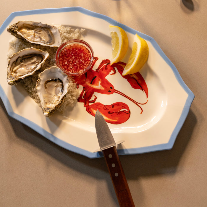 &k amsterdam Sirène Serveerschaal - Lobster