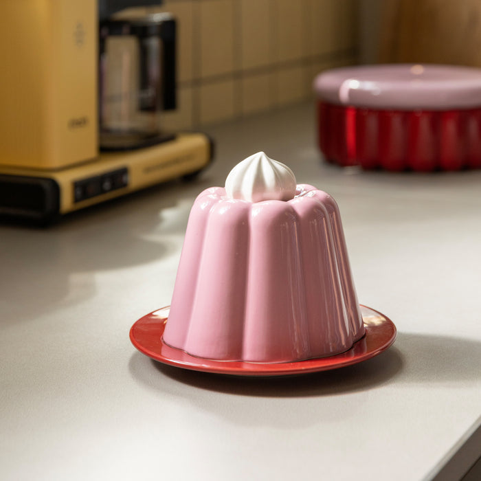 &k amsterdam Pudding Stolp - Roze