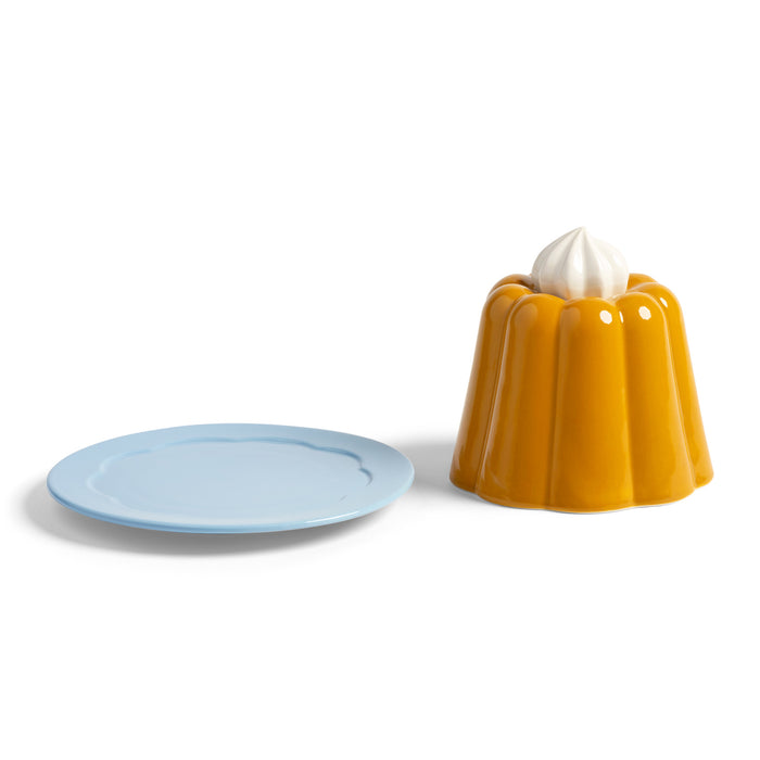 &k amsterdam Pudding Stolp - Geel