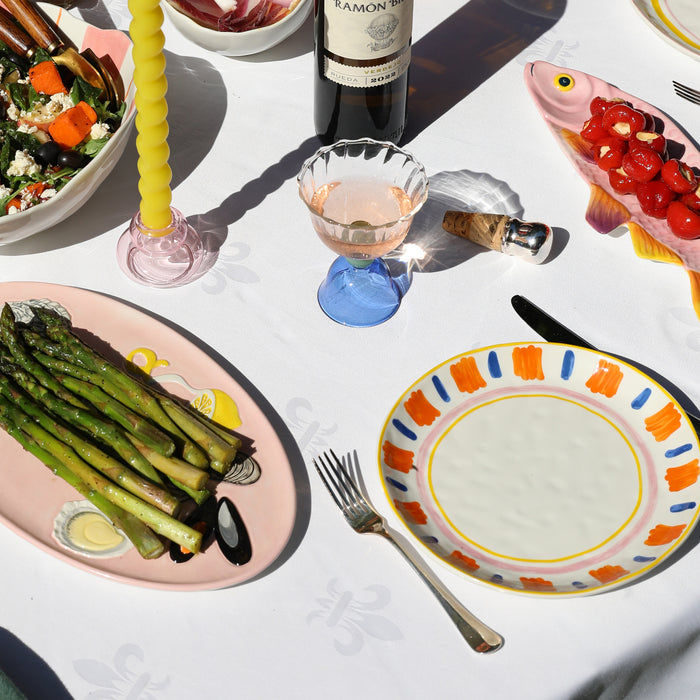 &k amsterdam Tulip Glas 2 st. - Blauw