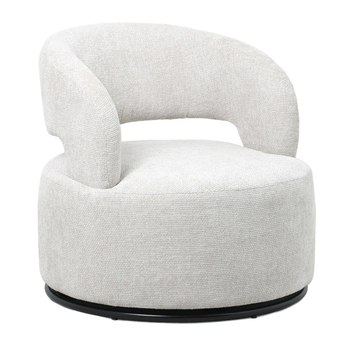 Giga Meubel - Fauteuil Beige - Stof|Textiel - Japandi Stijl