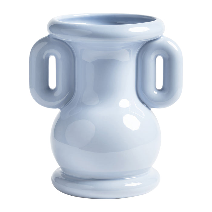 &k amsterdam Amfora Vaas - Blauw