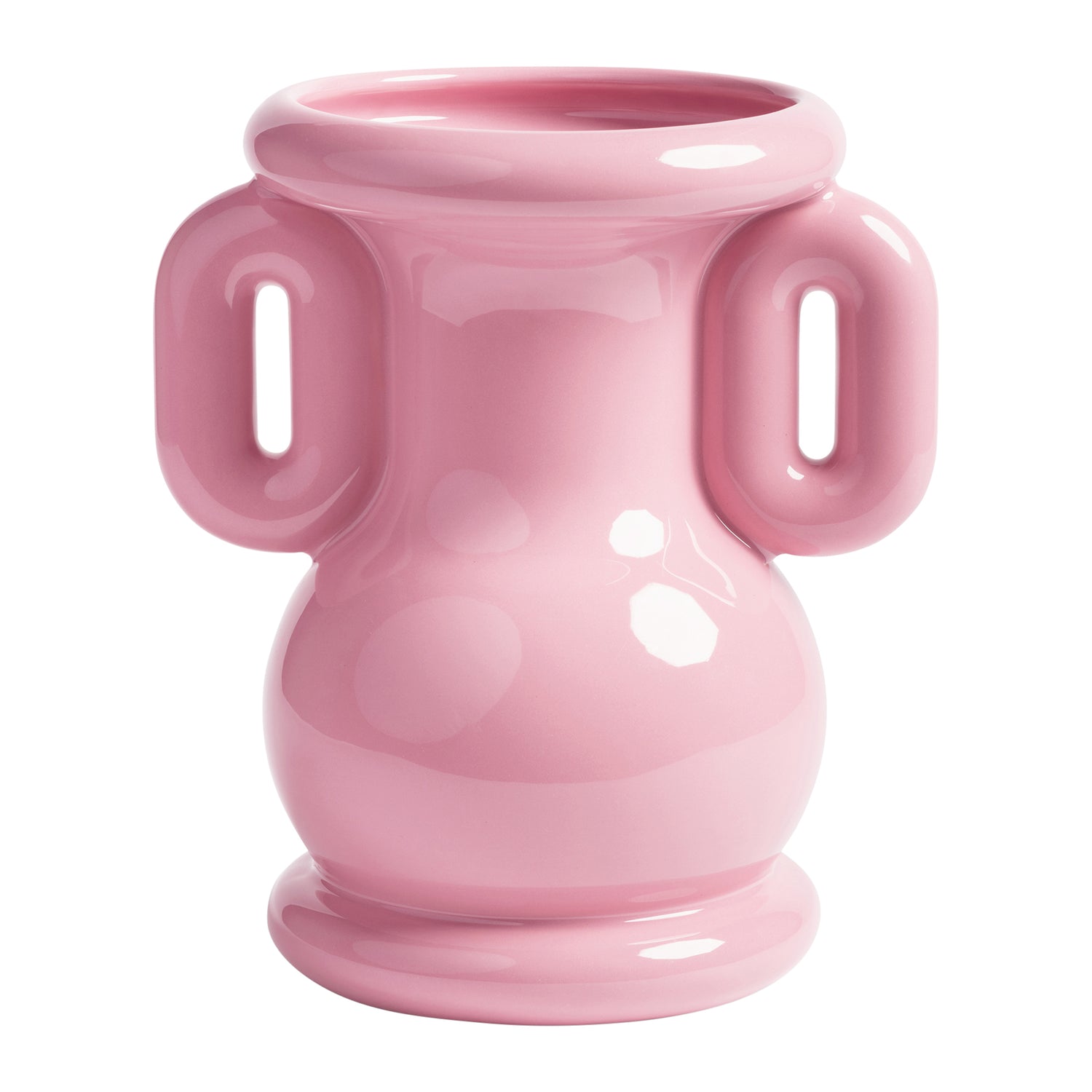 &k amsterdam Amfora Vaas - Roze