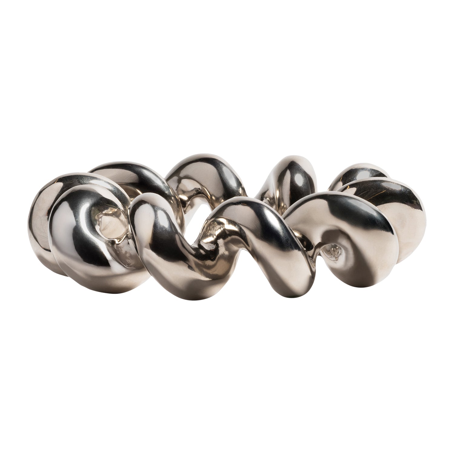 &k amsterdam Trivet Twist Onderzetter - Zilver